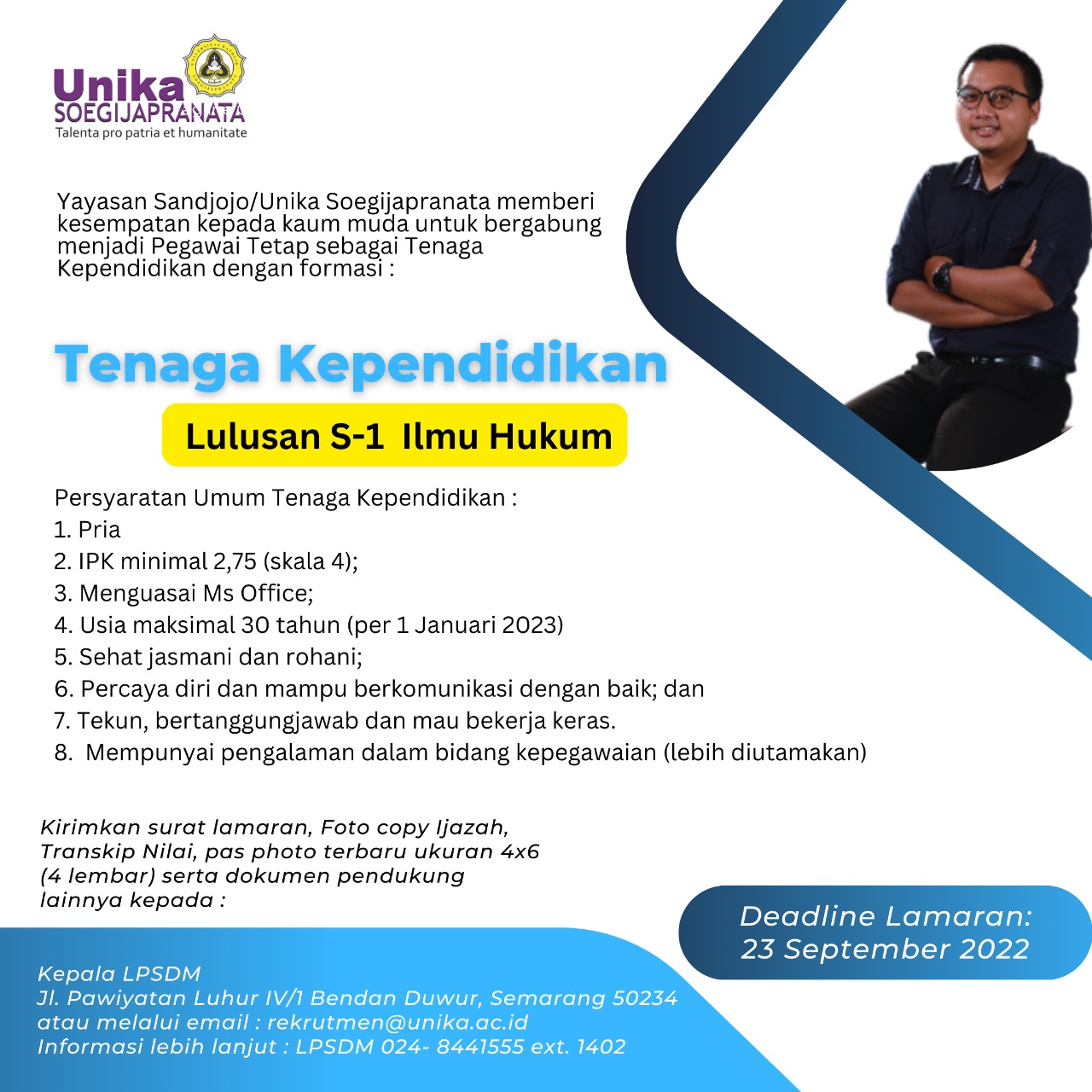 Tenaga Kependidikan @Unika_Soegijapranata