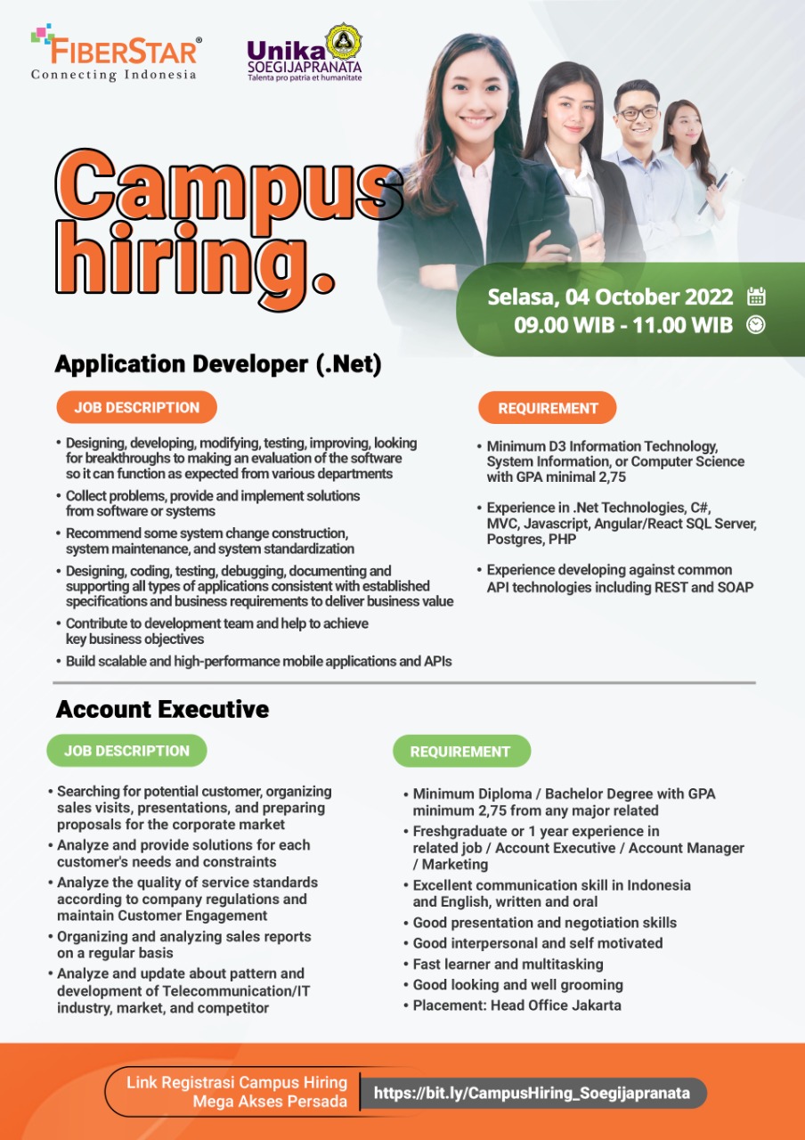 CAMPUS HIRING @PT_MEGA AKSES PERSADA