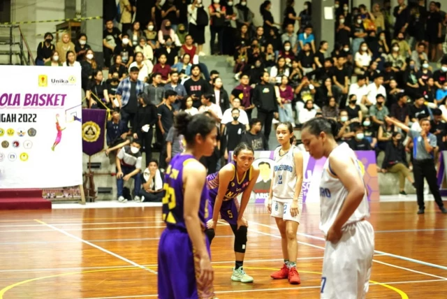 Unika Soegijapranata Juara 1 Basket Putri Pomprov Jateng 2022