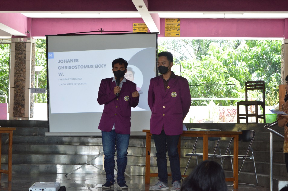 PESTA DEMOKRASI MAHASISWA UNIVERSITAS KATOLIK SOEGIJAPRANATA TERWUJUD DALAM PEMILU BEMUDAY 2022
