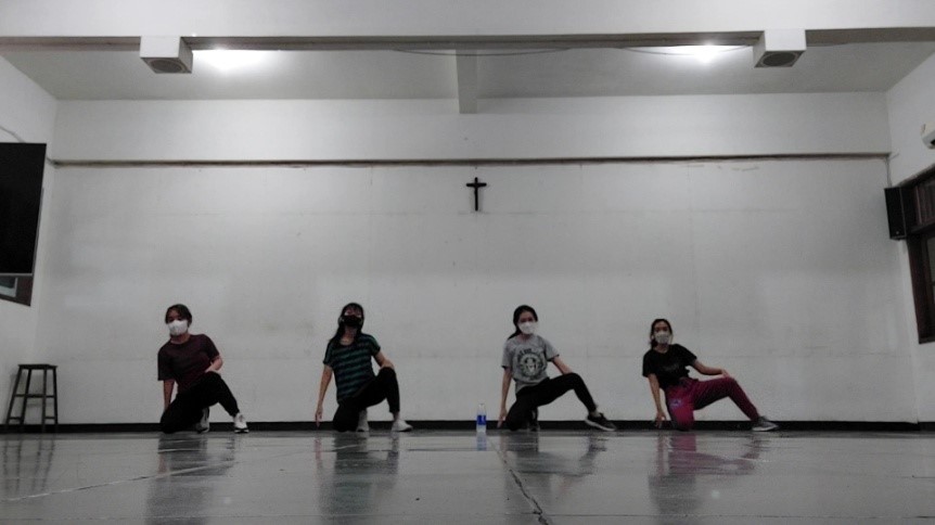 Pelaksanaan Latihan Rutin Lawtion Dance Crew