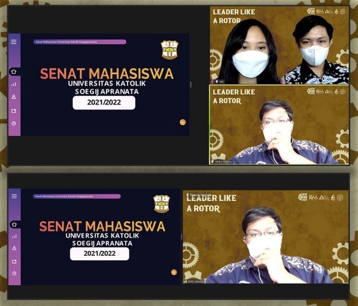 SENAT MAHASISWA UNIVERSITAS BERSAMA PUSAT PENGEMBANGAN KEPRIBADIAN MAHASISWA UNIVERSITAS KATOLIK SOEGIJAPRANATA TERBITKAN 2 BUKU BARU PANDUAN LKTD DAN LKTL