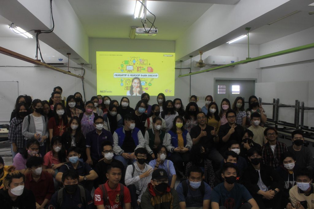 Mengintip dan Mencicip Dunia Kreatip, DKV Unika Soegijapranata Adakan Diskusi Bersama RectMedia