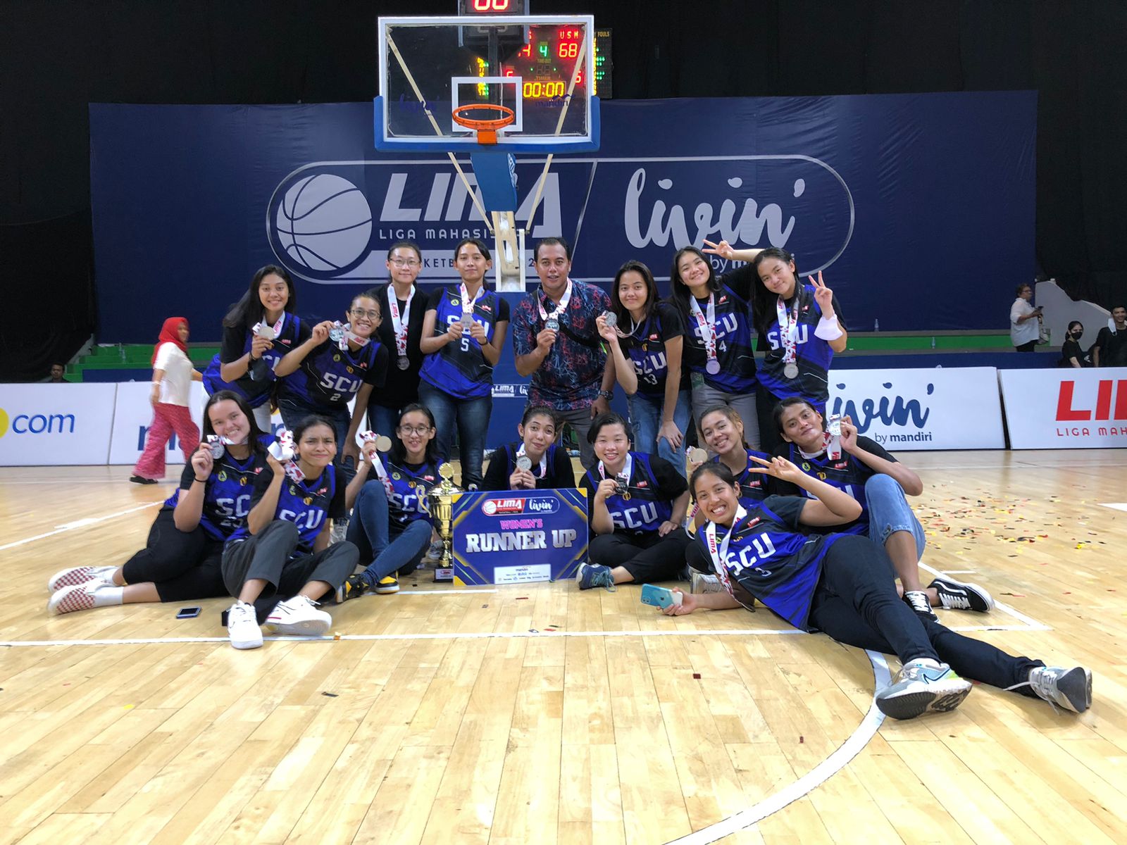 Tim Basket Putri Unika Soegijapranata Raih Juara 2 Liga Mahasiswa 2022 Tim Basket Putri Unika Soegijapranata Raih Juara 2 Liga Mahasiswa 2022