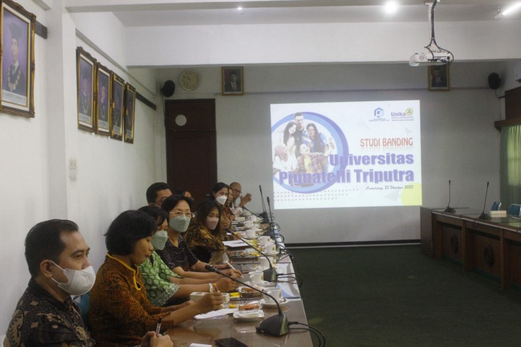 Unika Soegijapranata Terima Kunjungan Studi Banding dari Universitas Pignatelli Triputra Unika Soegijapranata Terima Kunjungan Studi Banding dari Universitas Pignatelli Triputra
