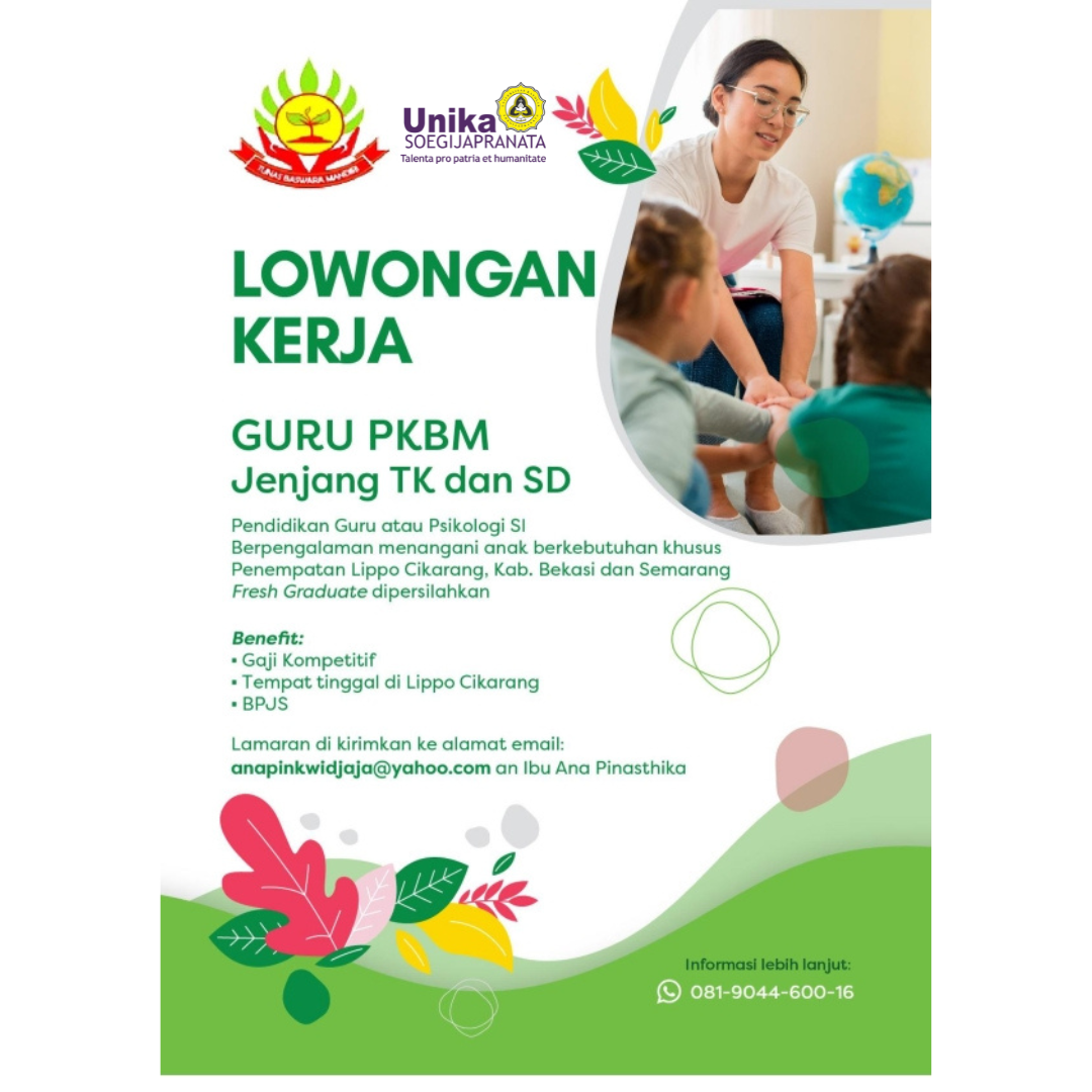Guru PKBM TK dan SD @Yayasan Tunas Baswara Mandiri
