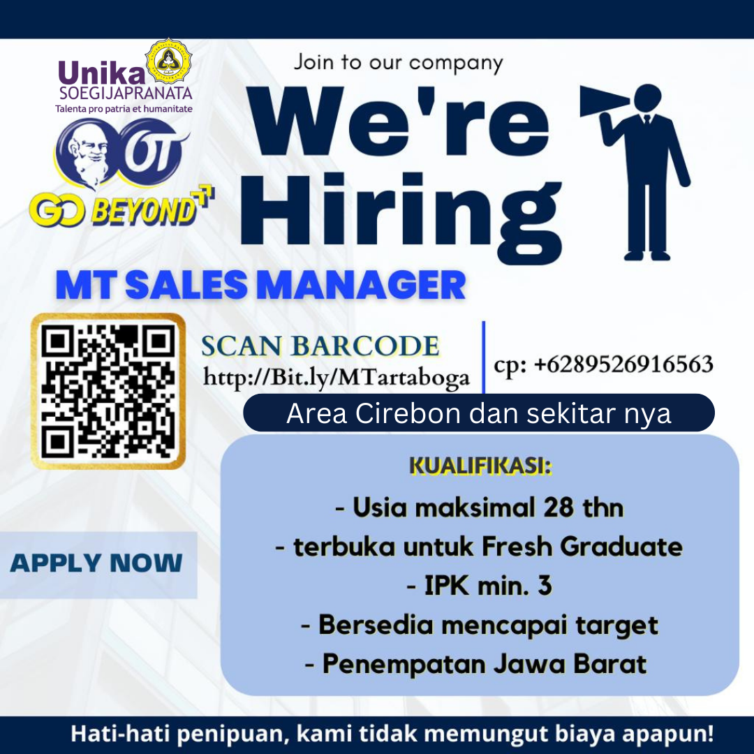 MT Sales Manager @Orangtua Group