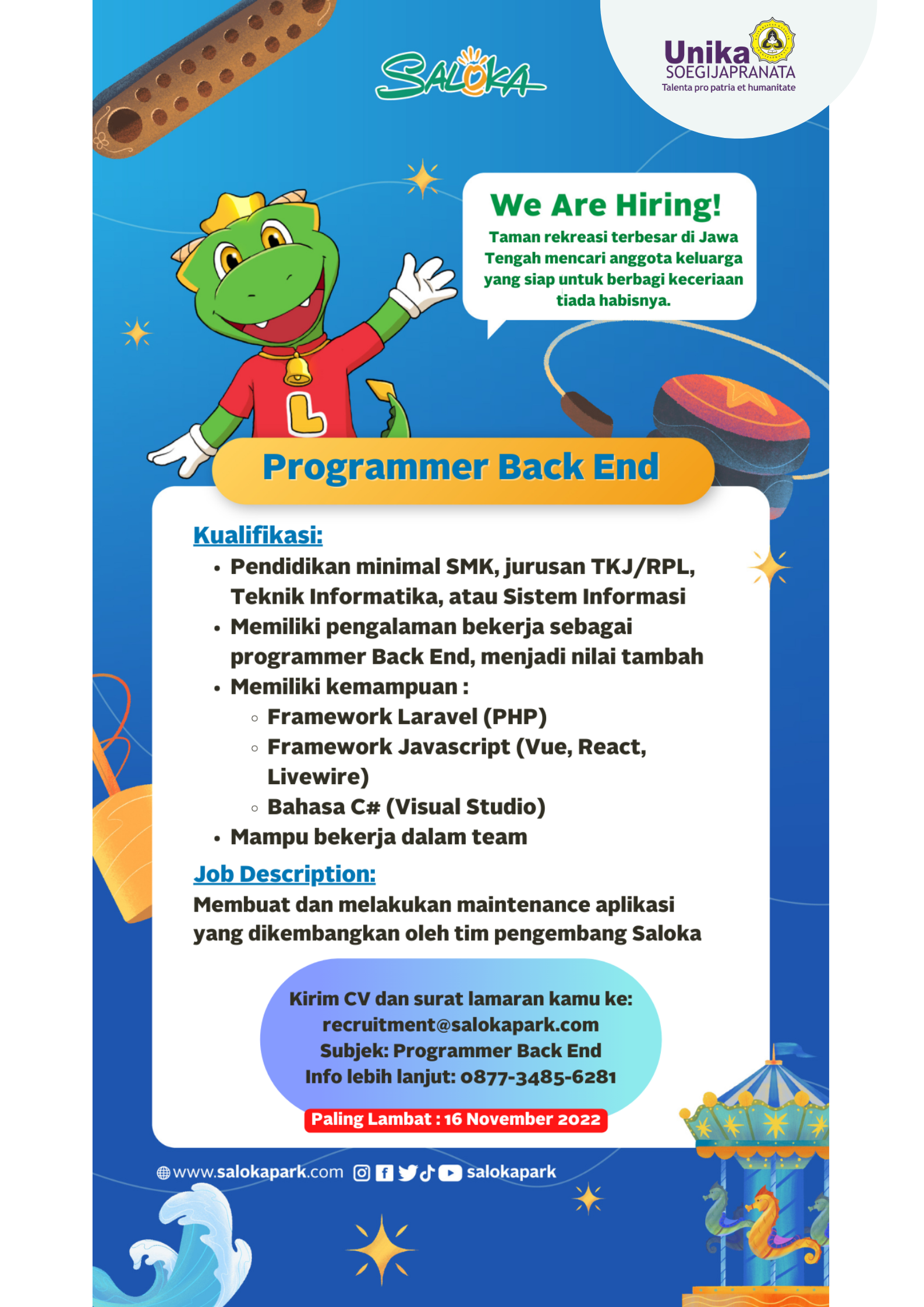 Programmer Back End@PT. Panorama Indah Permai