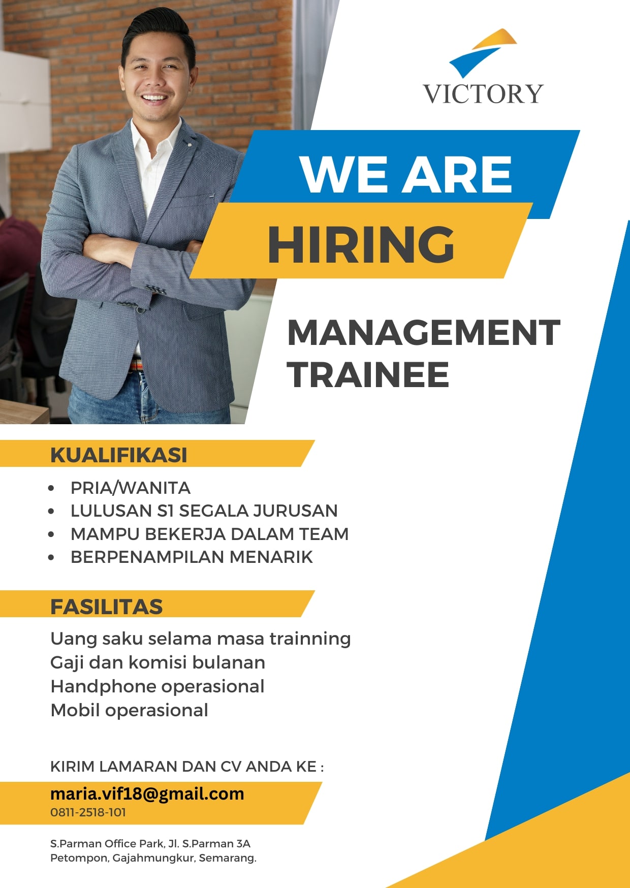 Manajement Trainee @PT. Victory Internasional Futures