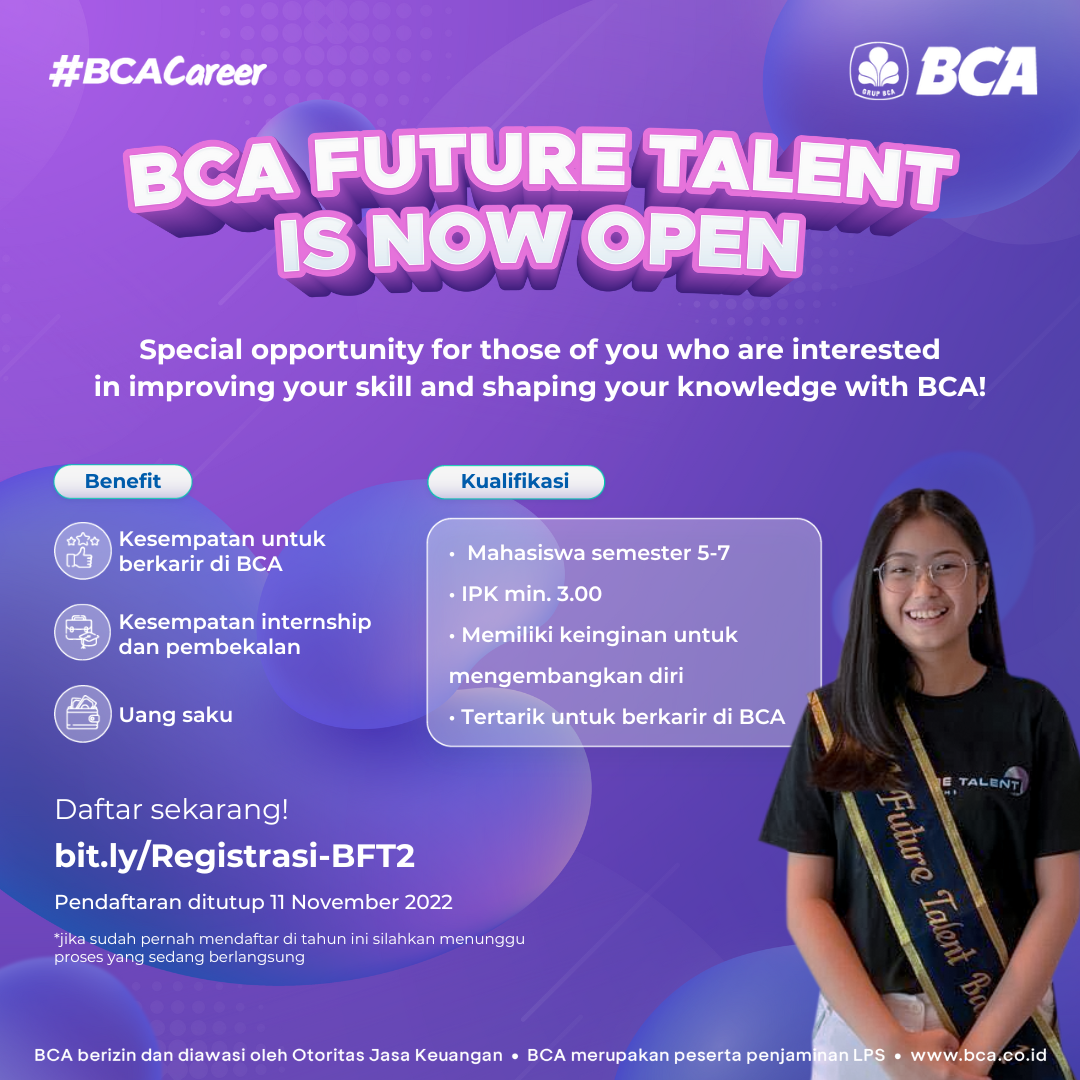 BCA FUTURE TALENT@BCA