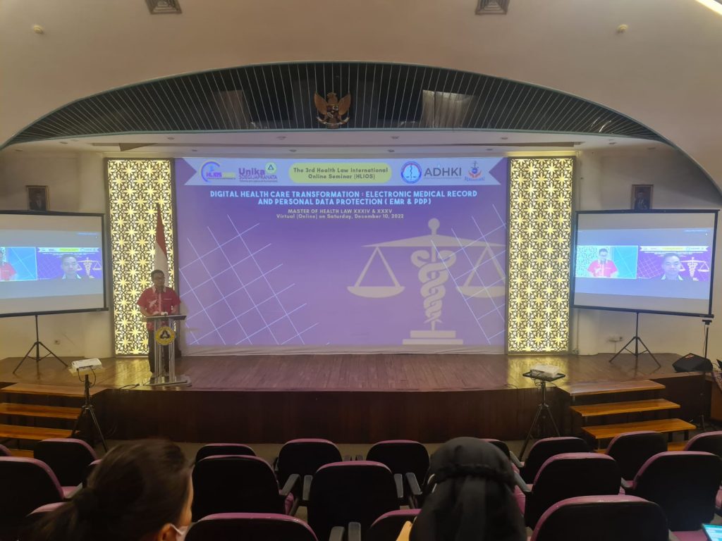 Unika Soegijapranata Gelar Webinar Internasional Mengenai Hukum Kesehatan