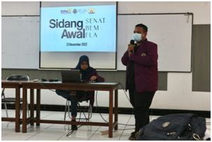 Sidang Awal Senat Mahasiswa dan Badan Eksekutif Mahasiswa Faculty of Language and Arts (FLA)