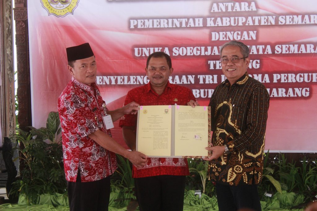 Unika Soegijapranata Siap Wujudkan Tri Dharma Perguruan Tinggi Bersama Pemerintah Kabupaten Semarang 