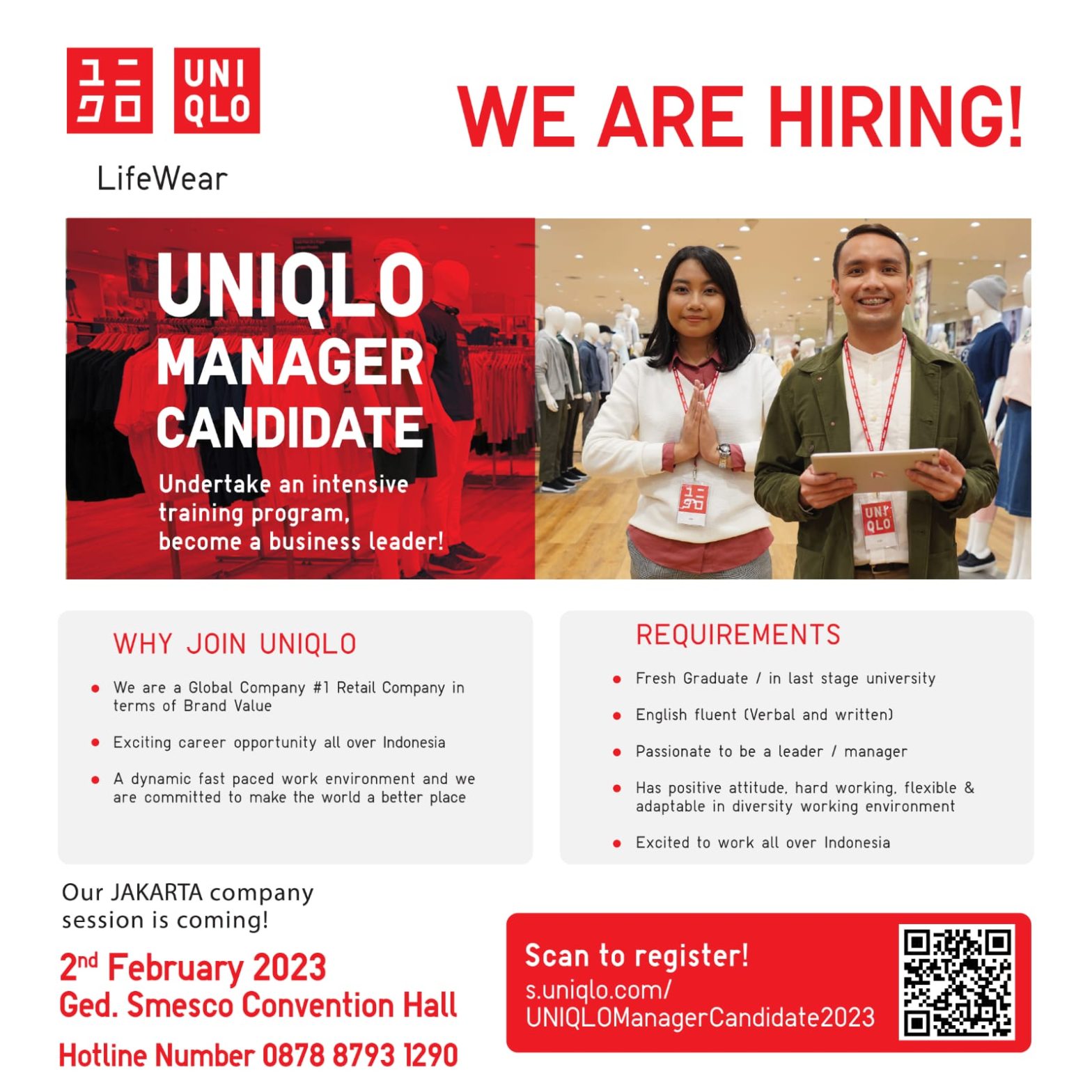 Manager Candidate @Uniqlo