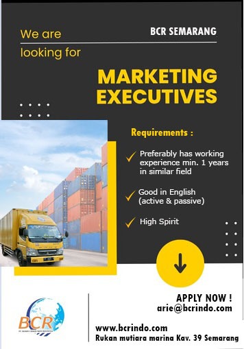 Marketing Executive @BAHARI CAHAYA RAYA