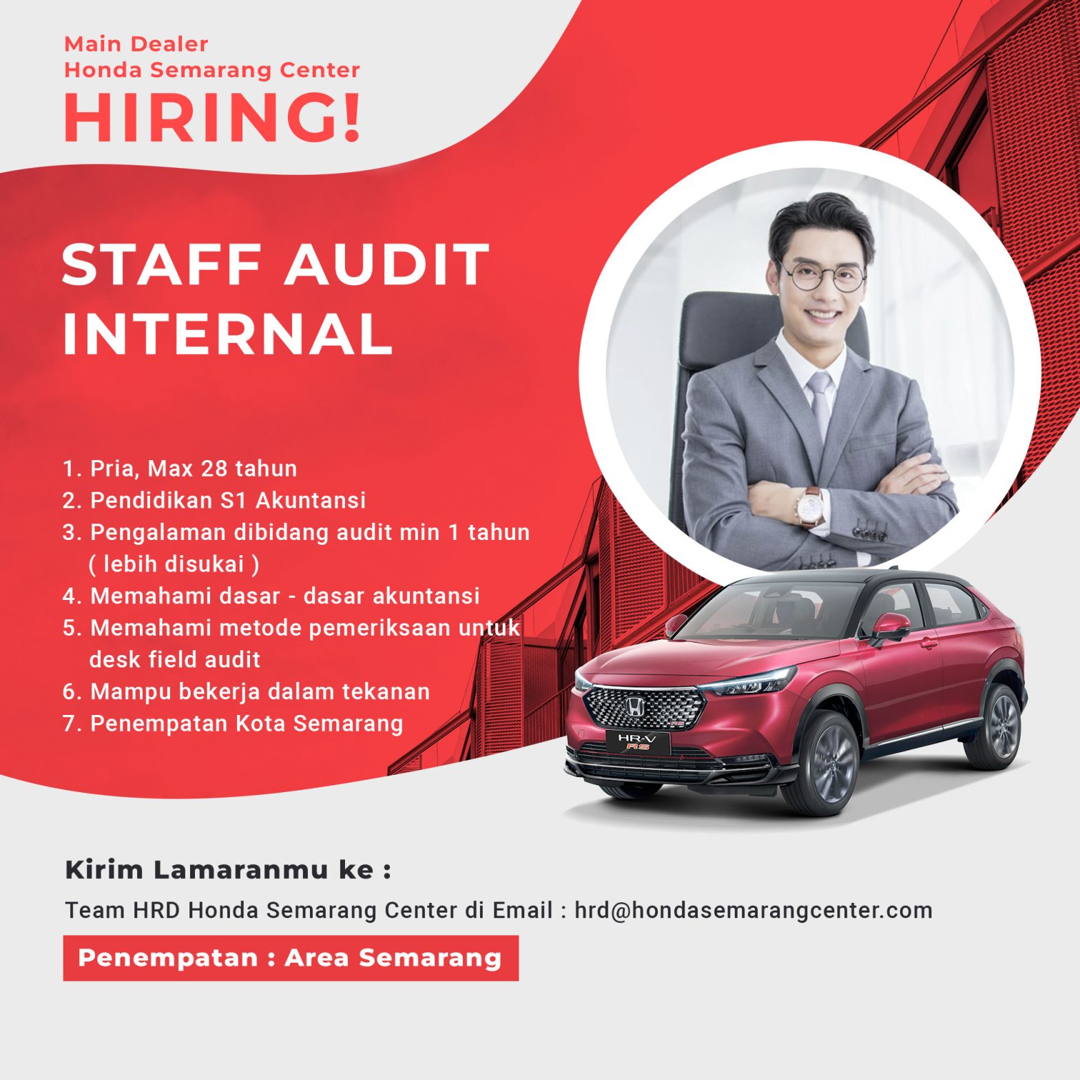 Sataff Audit Internal @Honda Semarang Center