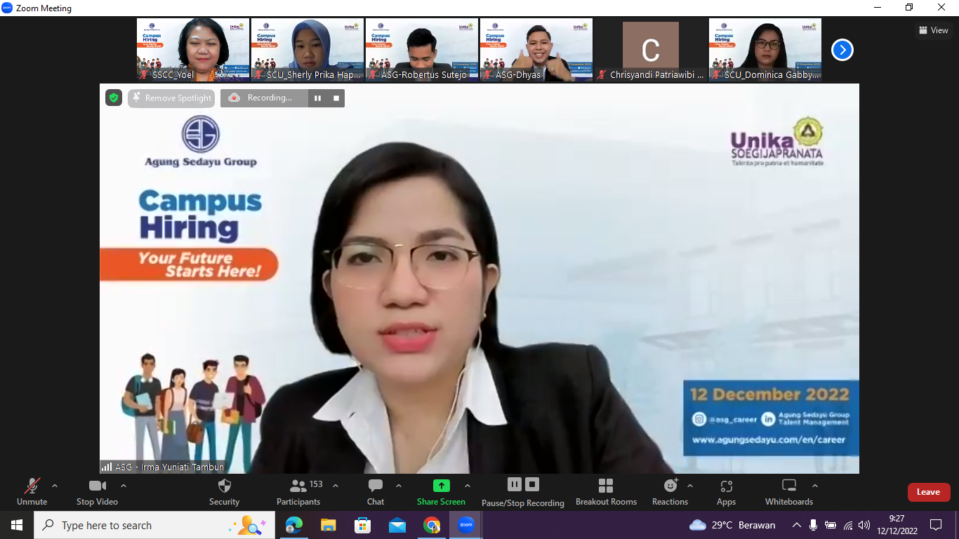 Agung Sedayu Group (ASG), Mengakhiri Tahun 2022 Dengan Campus Hiring