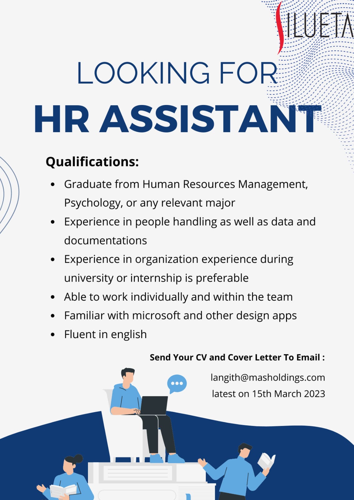 HR  Assistant @SILUETA