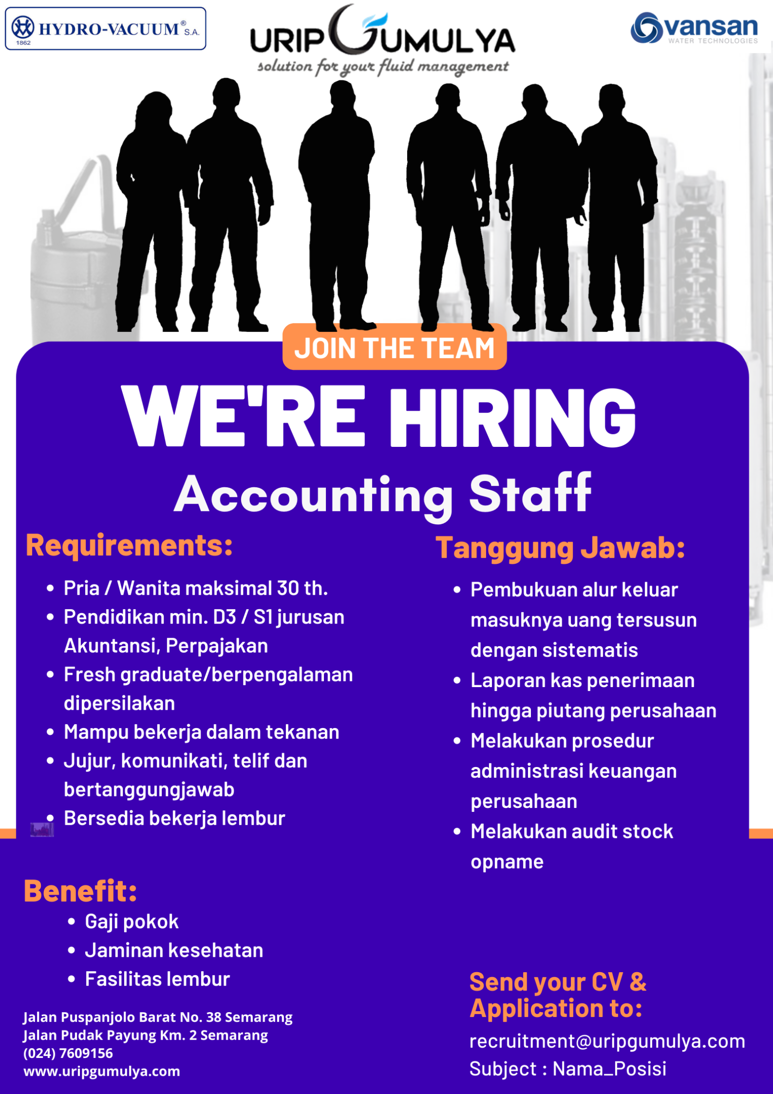 Accounting Staff @URIP GUMULYA