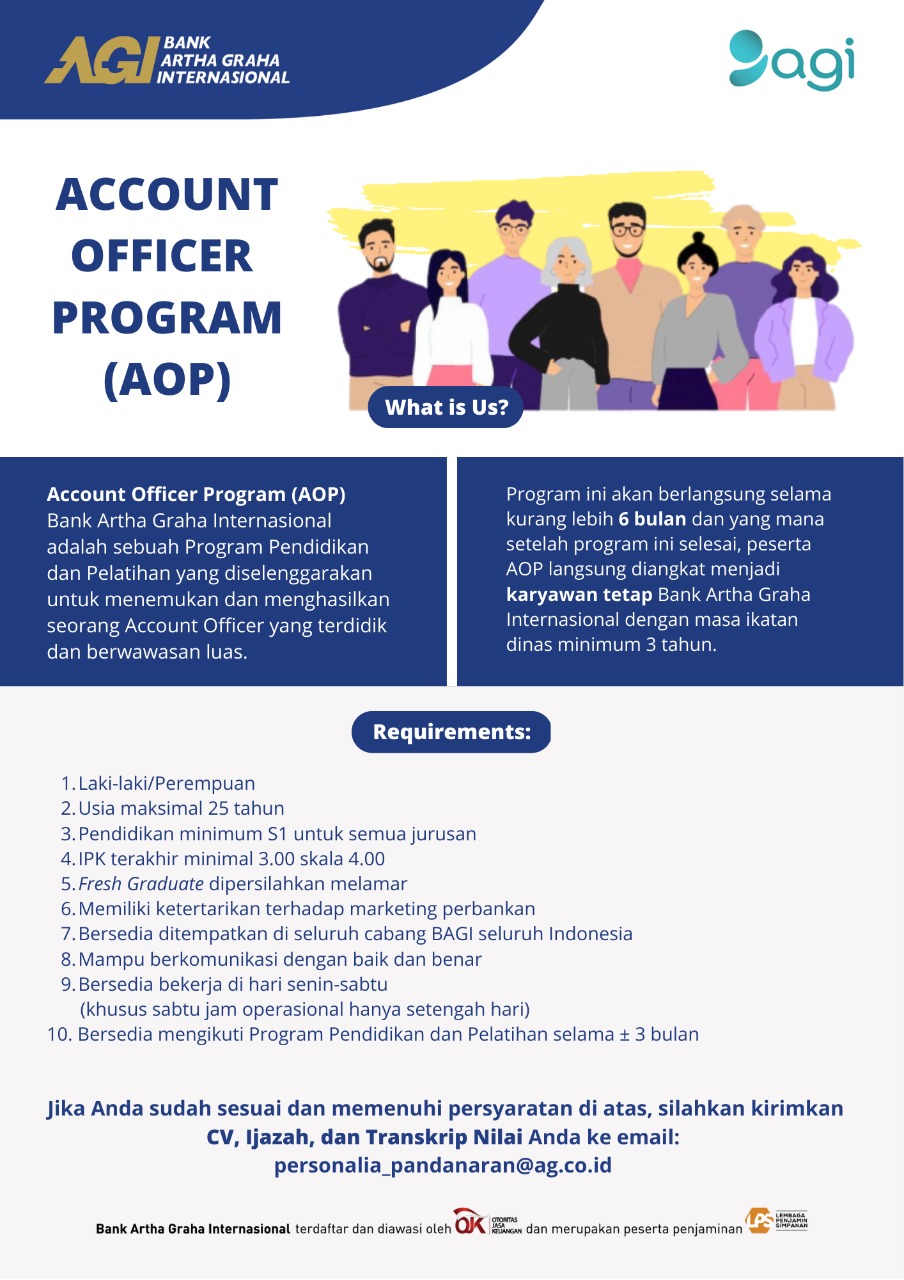 Account Officer Program @BANK ARTHA GRAHA