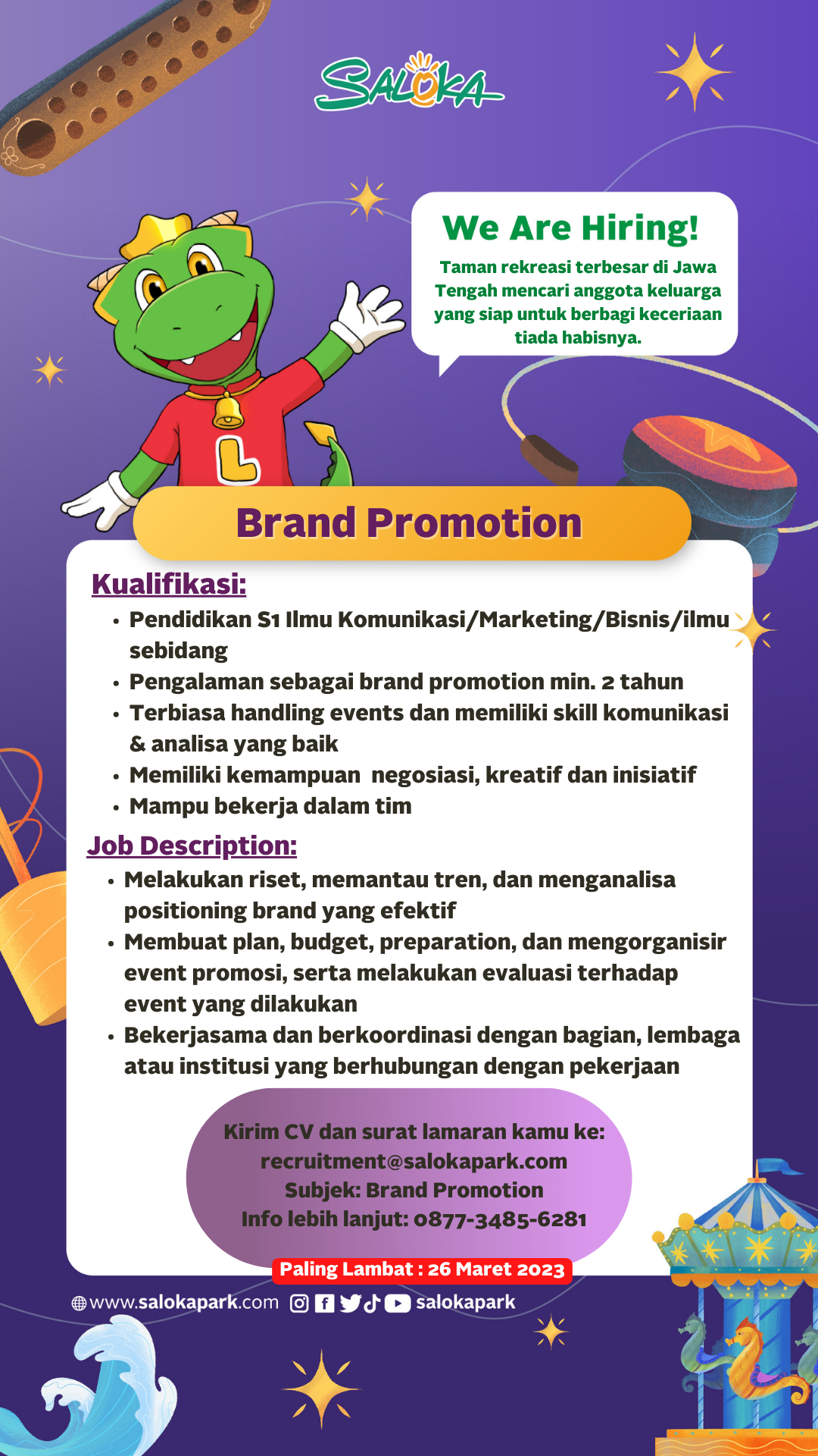 Brand Promotion @SALOKA