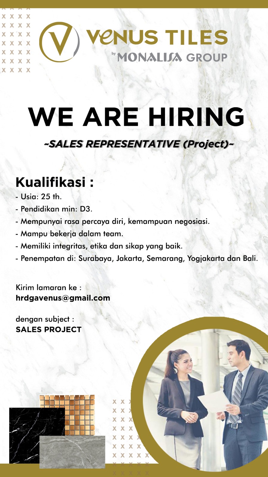 Sales Representative @MONALISA GROUP