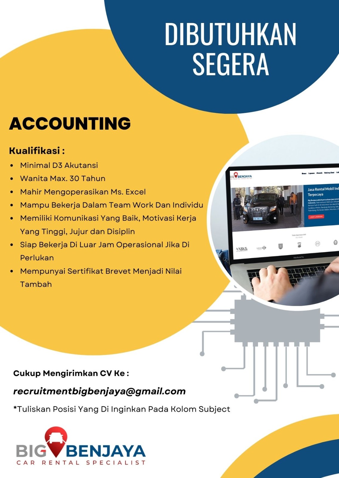 Accounting @Big Benjaya