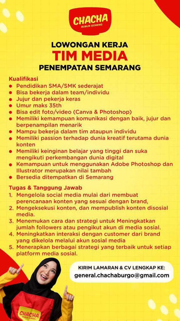 Tim Media @ CHACHA Bubur Goreng