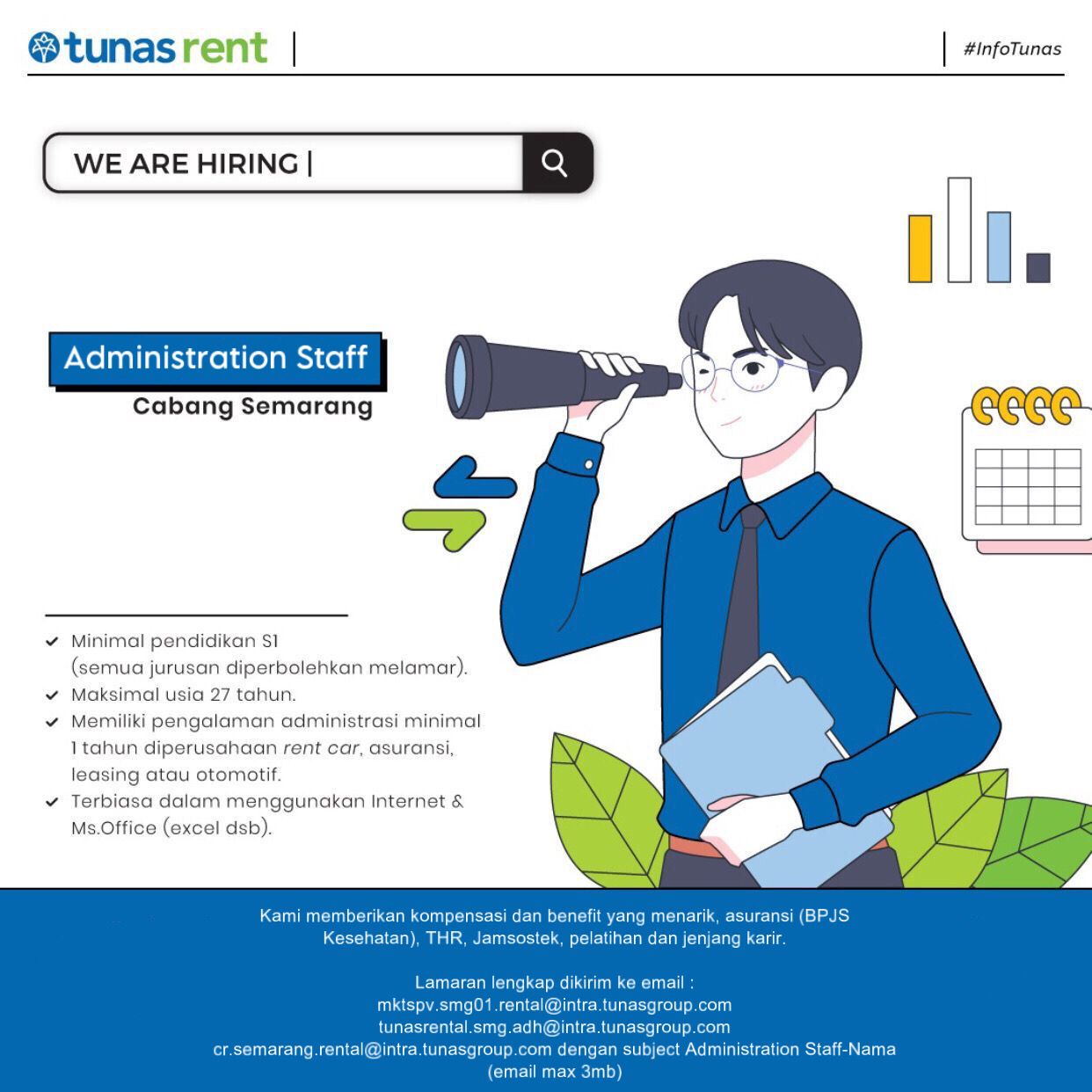 Administration Staff @TUNAS RENT