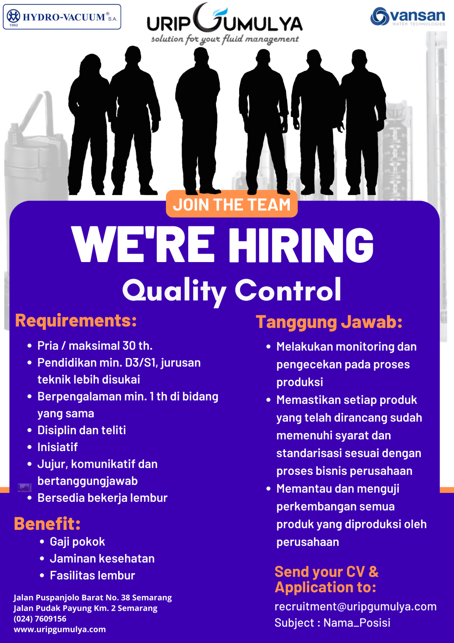Quality Kontrol @URIP GUMULYA