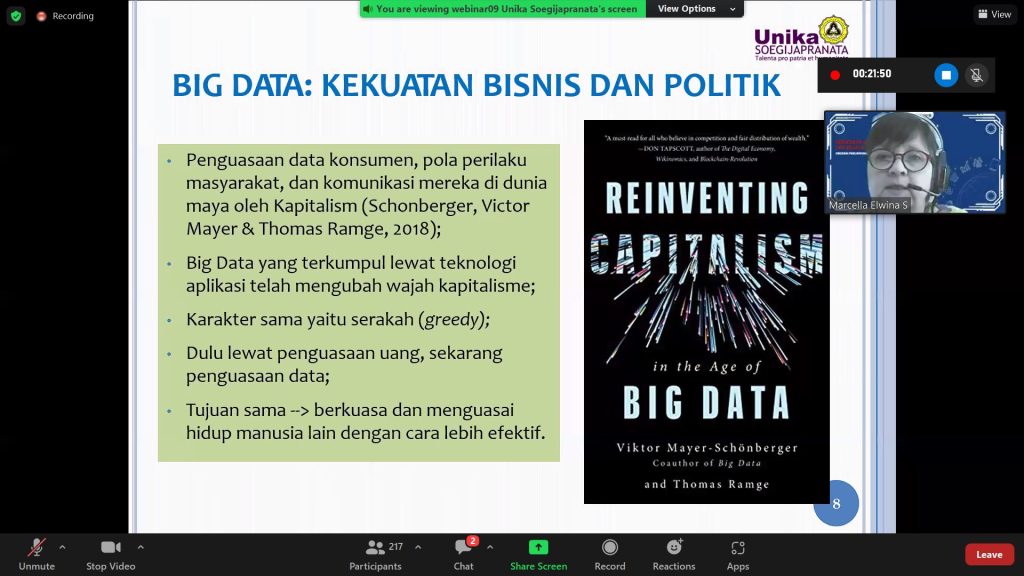 Program Studi Ilmu Hukum SCU Beri Pemahaman Pentingnya Perlindungan Data dari Kejahatan Cyber lewat Serial Diskusi Pancakusi II