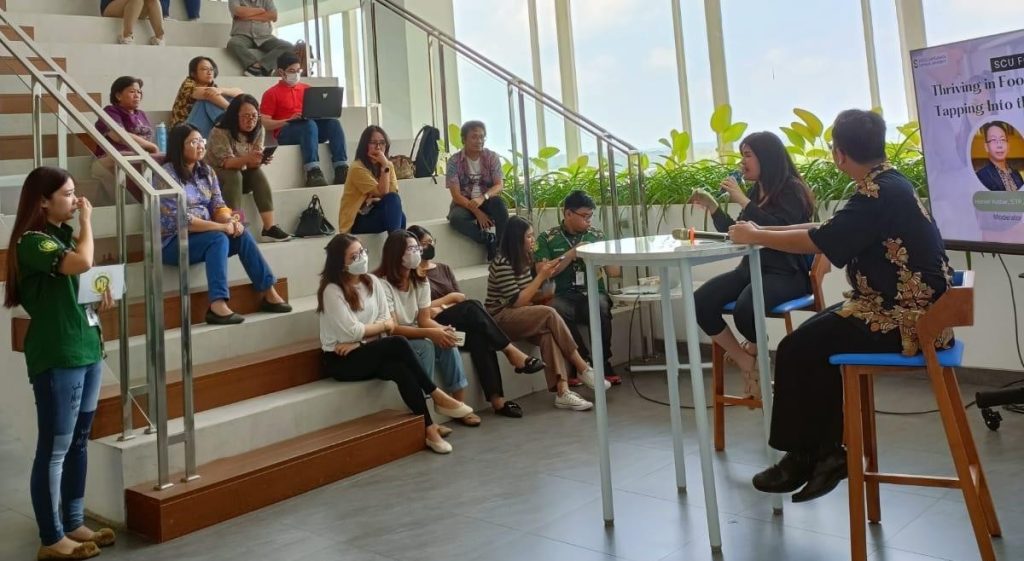 SCU Food Lounge Talk; Satu Jam Ngobrol Bersama Alumni FTP SCU Dalam Mengembangkan Bisnis Kuliner