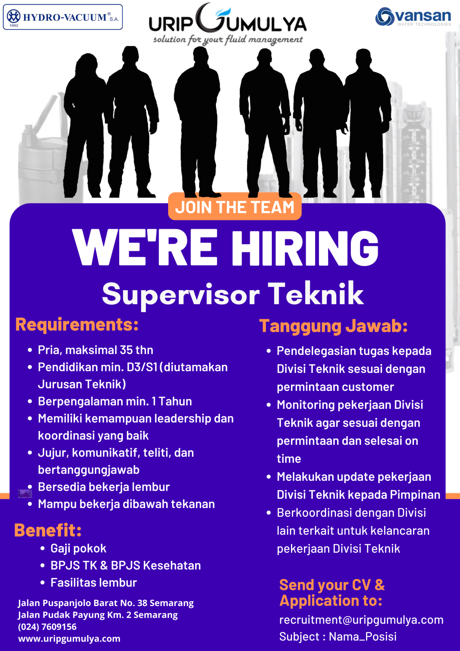 Supervisor Teknik @URIP GUMULYA