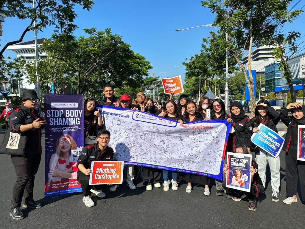 BEM Fakultas Hukum dan Komunikasi SCU Ajak Masyarakat Perangi Body Shaming