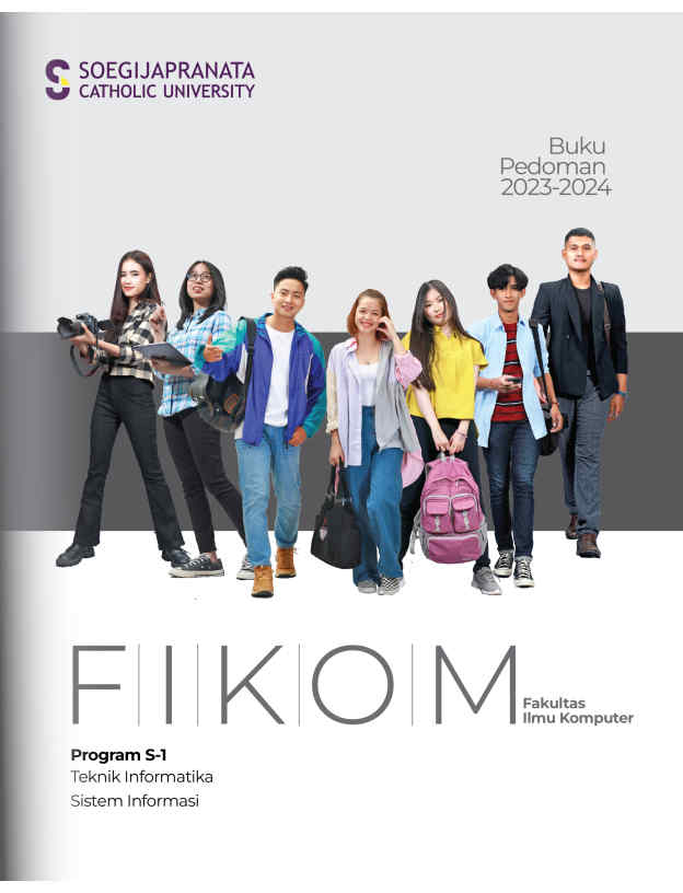 Cover Buku Pedoman Fakultas Ilmu Komputer 2023-2024