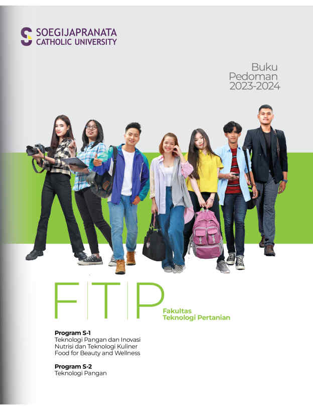 Cover Buku Pedoman Fakultas Teknologi Pertanian 2023-2024