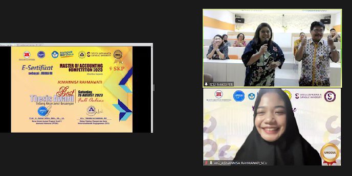 FEB SCU Bersama APSSAI Selenggarakan Kompetisi Magister Akuntansi Nasional