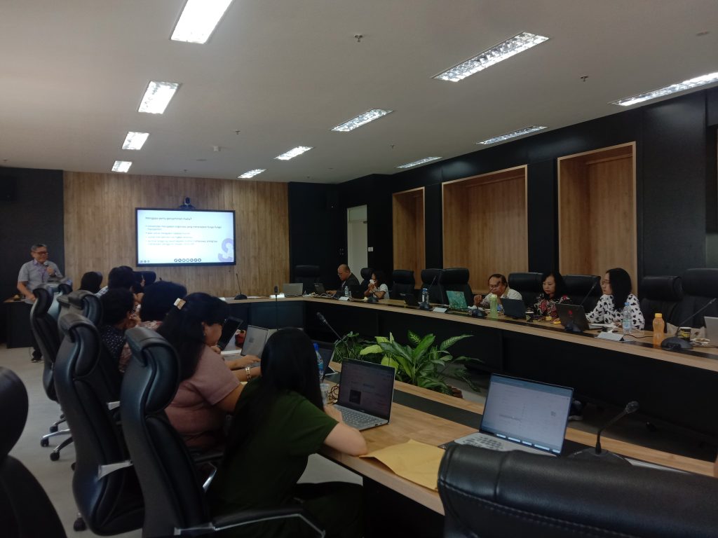 LPM SCU Selenggarakan Pelatihan Auditor Mutu Internal di Lingkup Fakultas