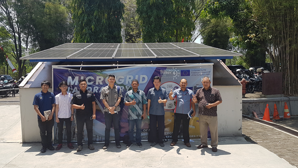 “Professional and Regular Courses on Microgrid in Soegijapranata Catholic University (SCU) – Power Electronics Laboratory under eACCESS Project”