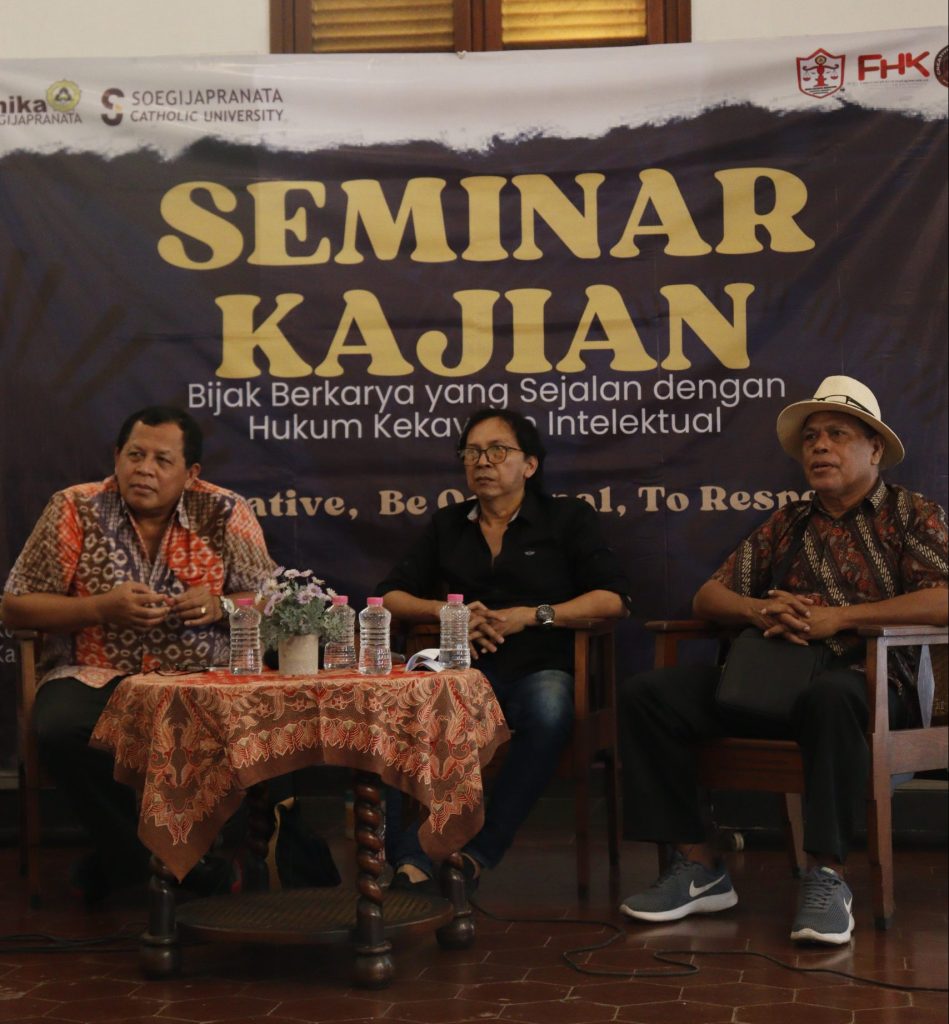 BEM Fakultas Hukum dan Komunikasi Gelar Seminar Kajian “Be Creative, Be Original, To Respect”