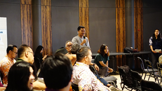 Senat Mahasiswa FAD SCU Menyampaikan Aspirasi Dalam FGD