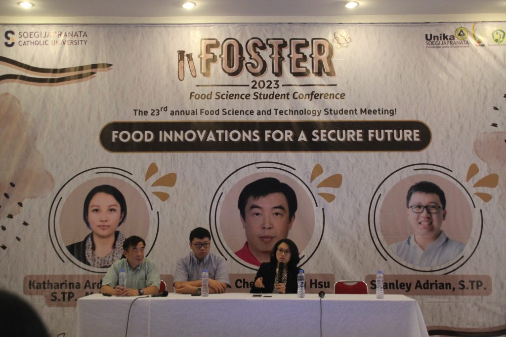 Food Science Student Conference (FOSTER) : “Food Innovations For a Secure Future” Food Science Student Conference (FOSTER) : “Food Innovations For a Secure Future”