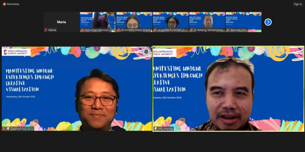 FLA Public Lecture 2023; Hadirkan Pengalaman Bervisualisasi Kreatif Bagi Mahasiswa