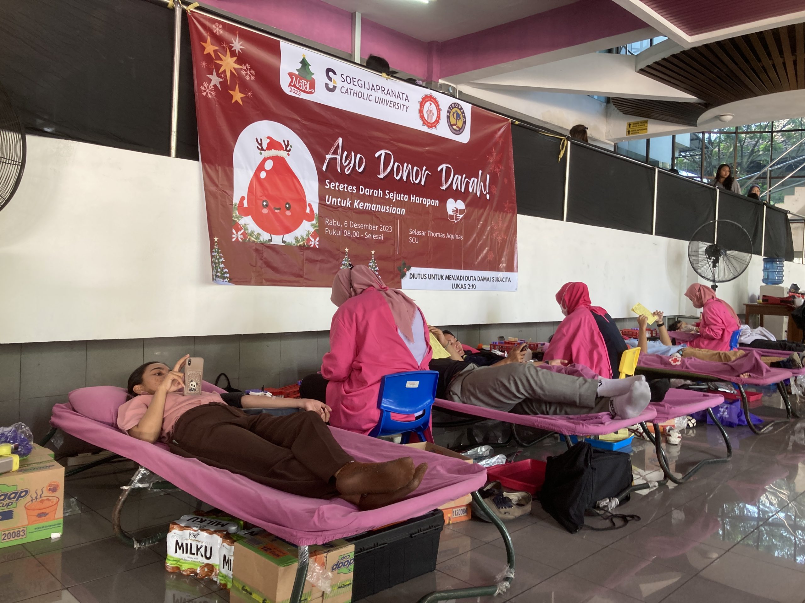 SCU Gelar Rangkaian Kegiatan Natal 2023