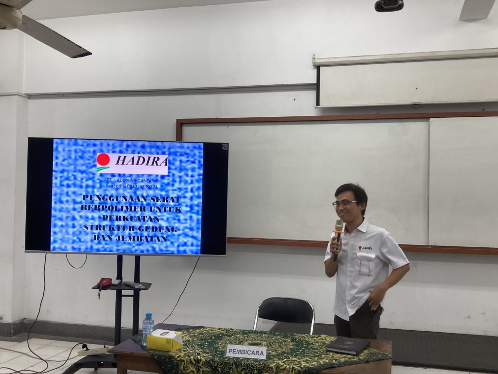Teknik Sipil SCU Kenalkan Serat Berpomiler Sebagai Metode Memperkuat Struktur Bangunan