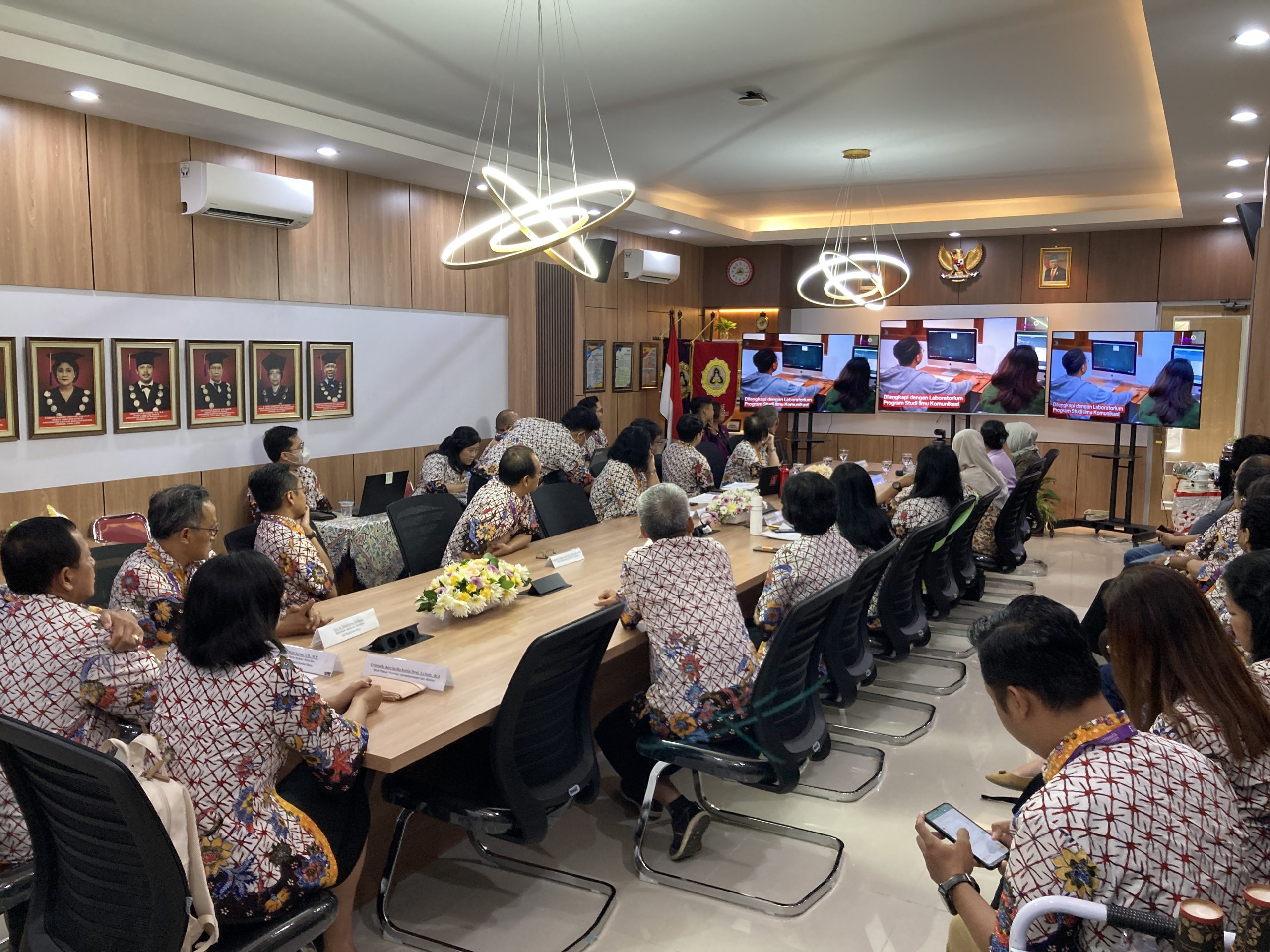 Dorong Akreditasi, Ilmu Komunikasi SCU Jalani Asesmen Lapangan Bersama BAN-PT