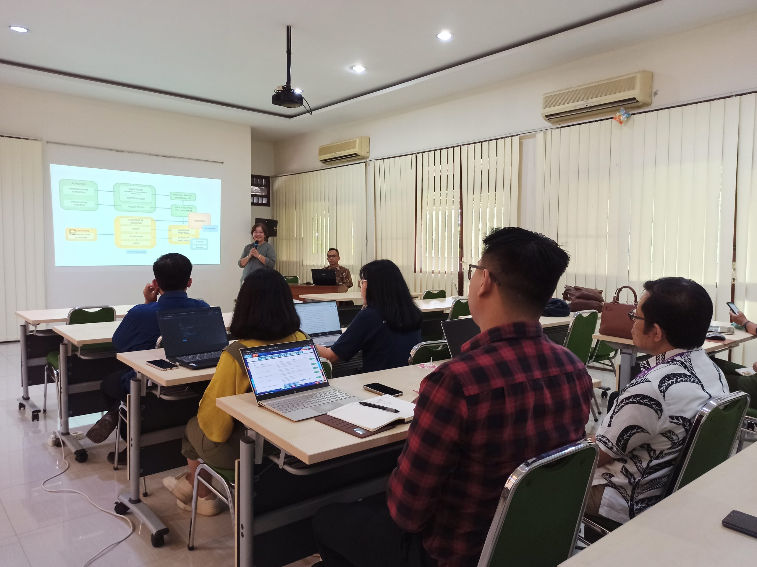 LPPM SCU Kenalkan Pusat Studi Kepada Dosen Muda