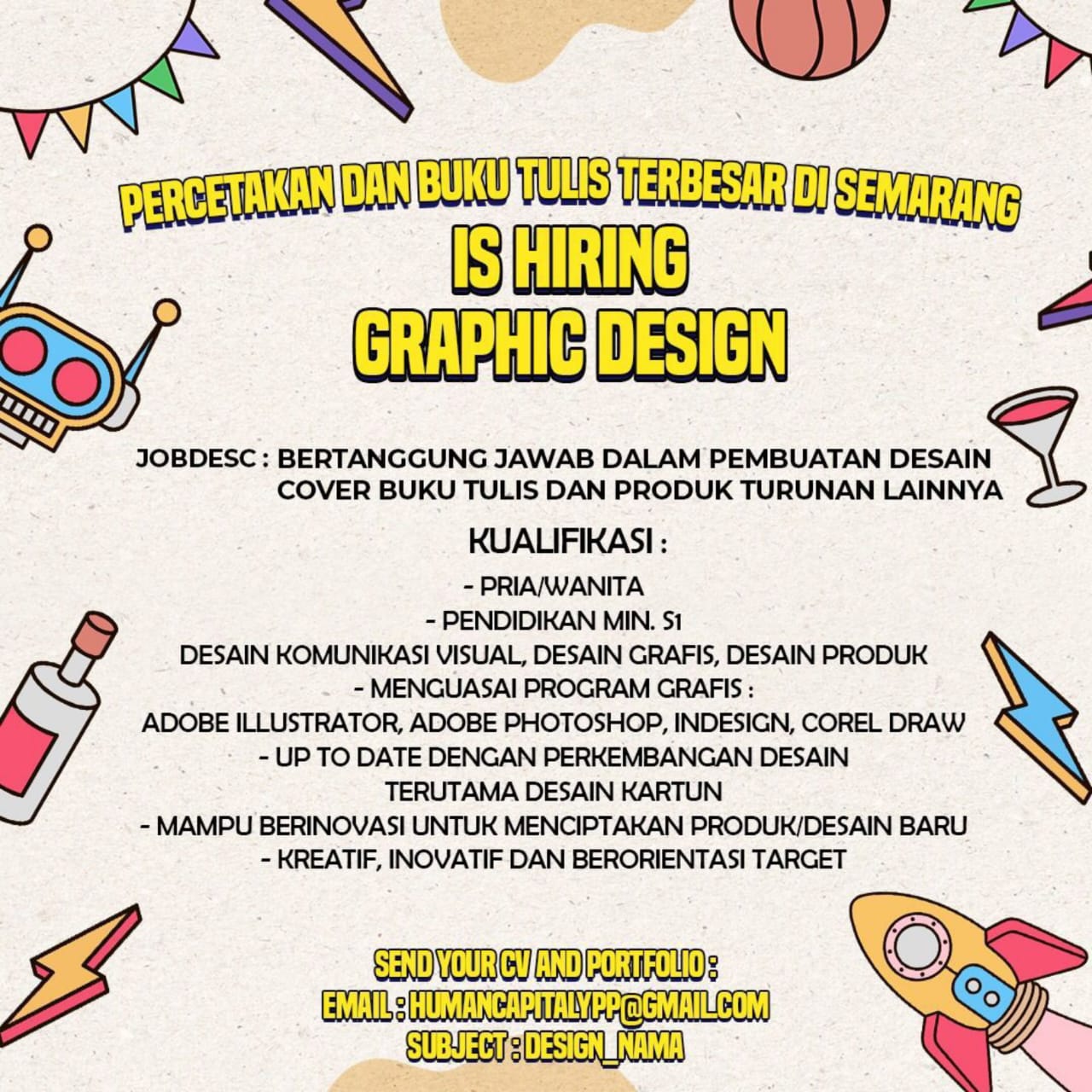 Lowongan Kerja Februari 2024 – Maximum Life Group – Graphic Gesign