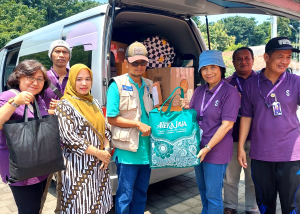 SCU Berikan Bantuan Donasi Korban Terdampak Banjir di Kabupaten Demak