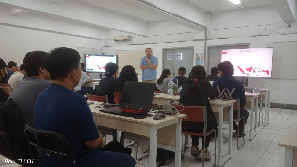 Hadirkan Akademisi Amerika, TI SCU Persiapkan Mahasiswa Hadapi Tantangan Industri Digital